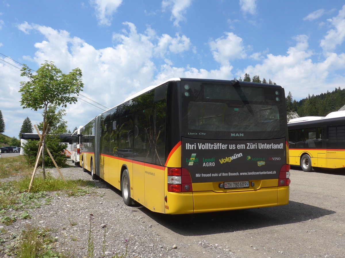 (208'521) - PostAuto Zrich - Nr. 308/ZH 780'689 - MAN am 5. August 2019 in Les Diablerets, Col du Pillon