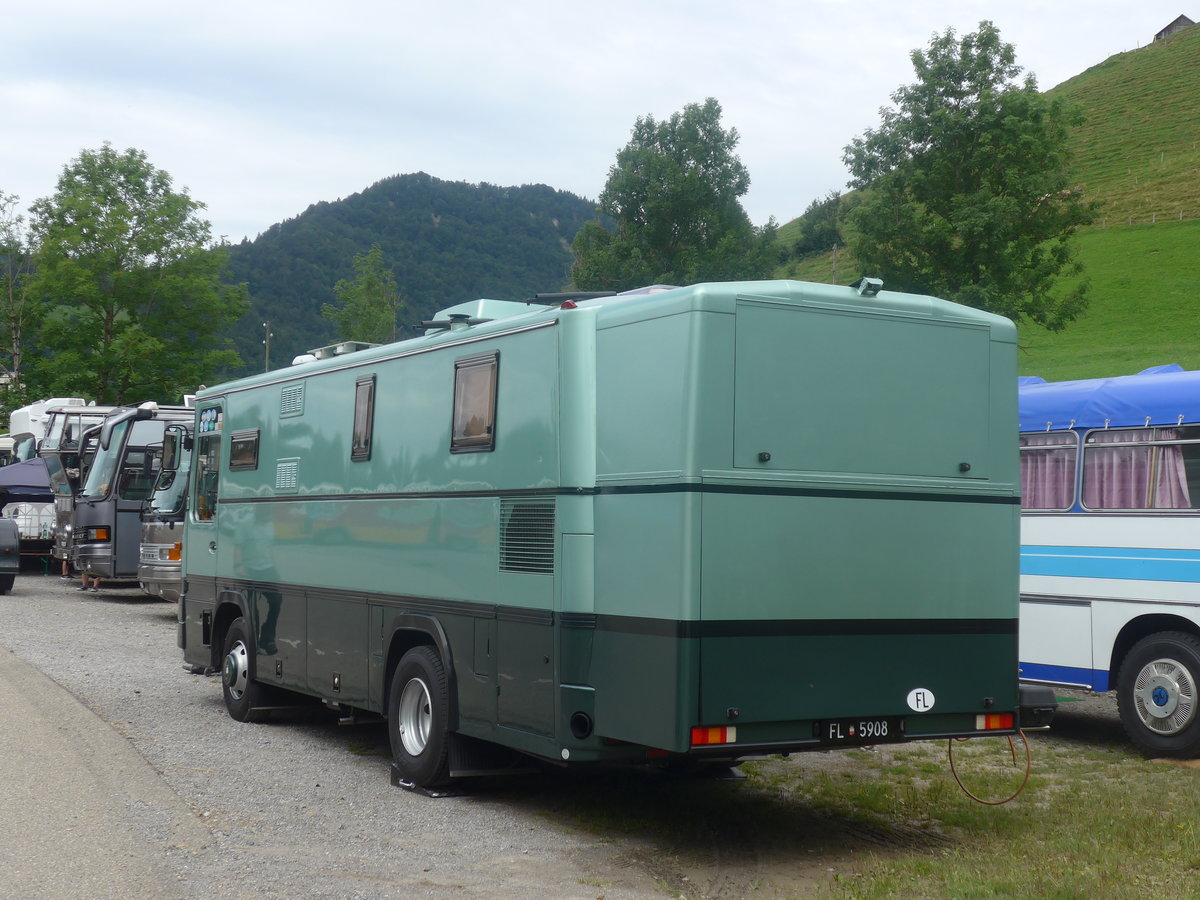 (208'783) - Aus Liechtenstein: Marxer, Schaan - FL 5908 - Magirus-Deutz am 17. August 2019 in Atzmnnig, Schutt