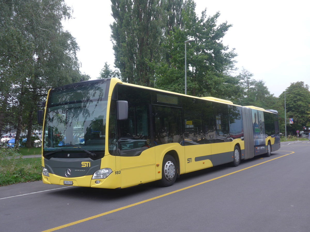 (209'061) - STI Thun - Nr. 183/BE 804'183 - Mercedes am 23. August 2019 in Thun, Lachen