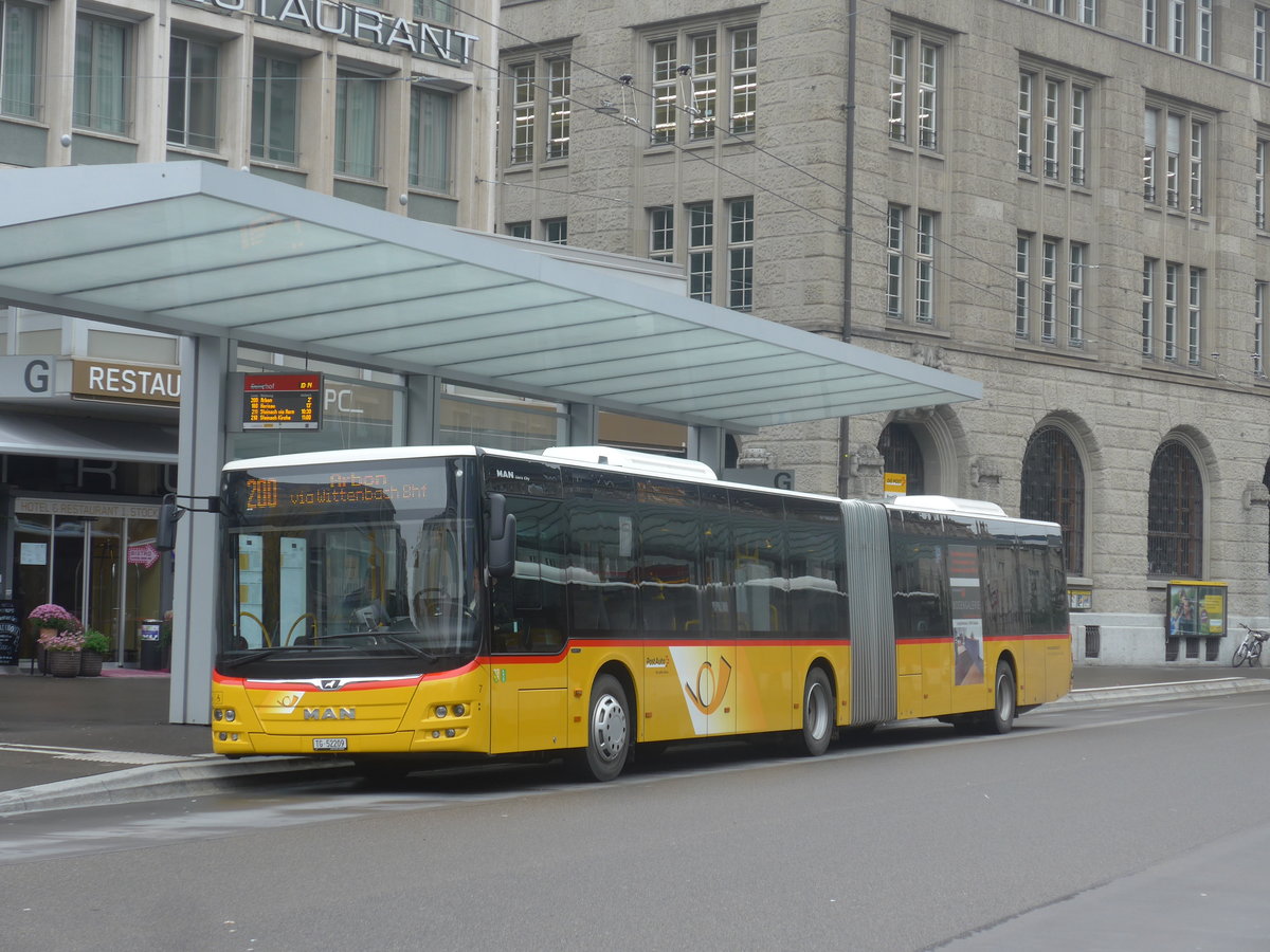 (209'953) - Eurobus, Arbon - Nr. 7/TG 52'209 - MAN am 6. Oktober 2019 beim Bahnhof St. Gallen