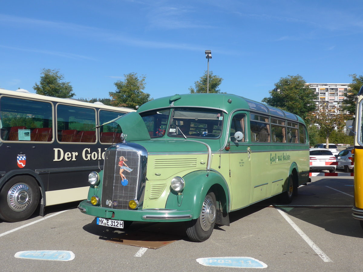 (210'182) - Aus Deutschland: Turck, Halver- MK-E 312H - Mercedes am 12. Oktober 2019 in Bern, Westside