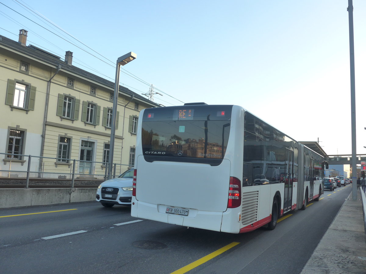 (210'368) - Intertours, Domdidier - FR 300'470 - Mercedes (ex Zeretzke, D-Castrop-Rauxel Nr. 43) am 14. Oktober 2019 beim Bahnhof Zollikofen