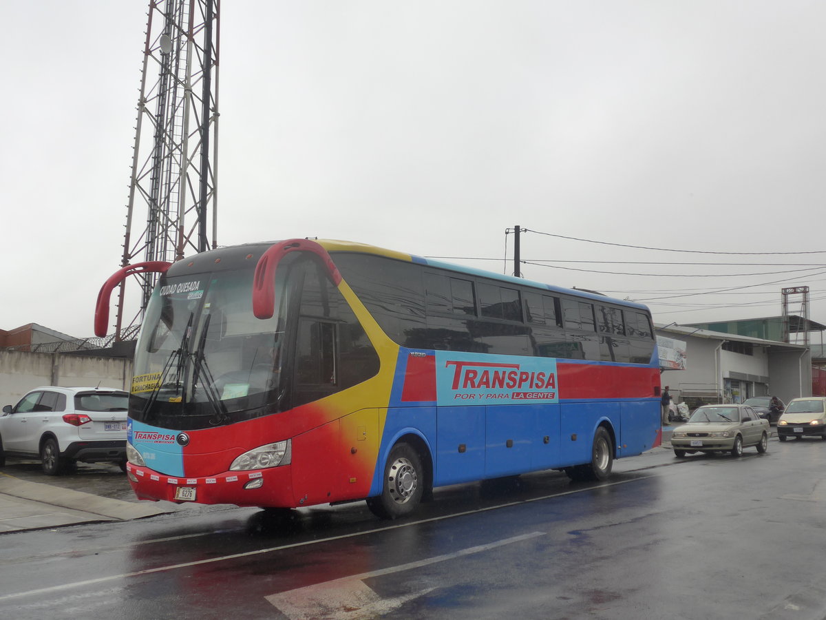 (211'768) - Transpisa, Quesada - 6276 - Yutong am 20. November 2019 in Quesada