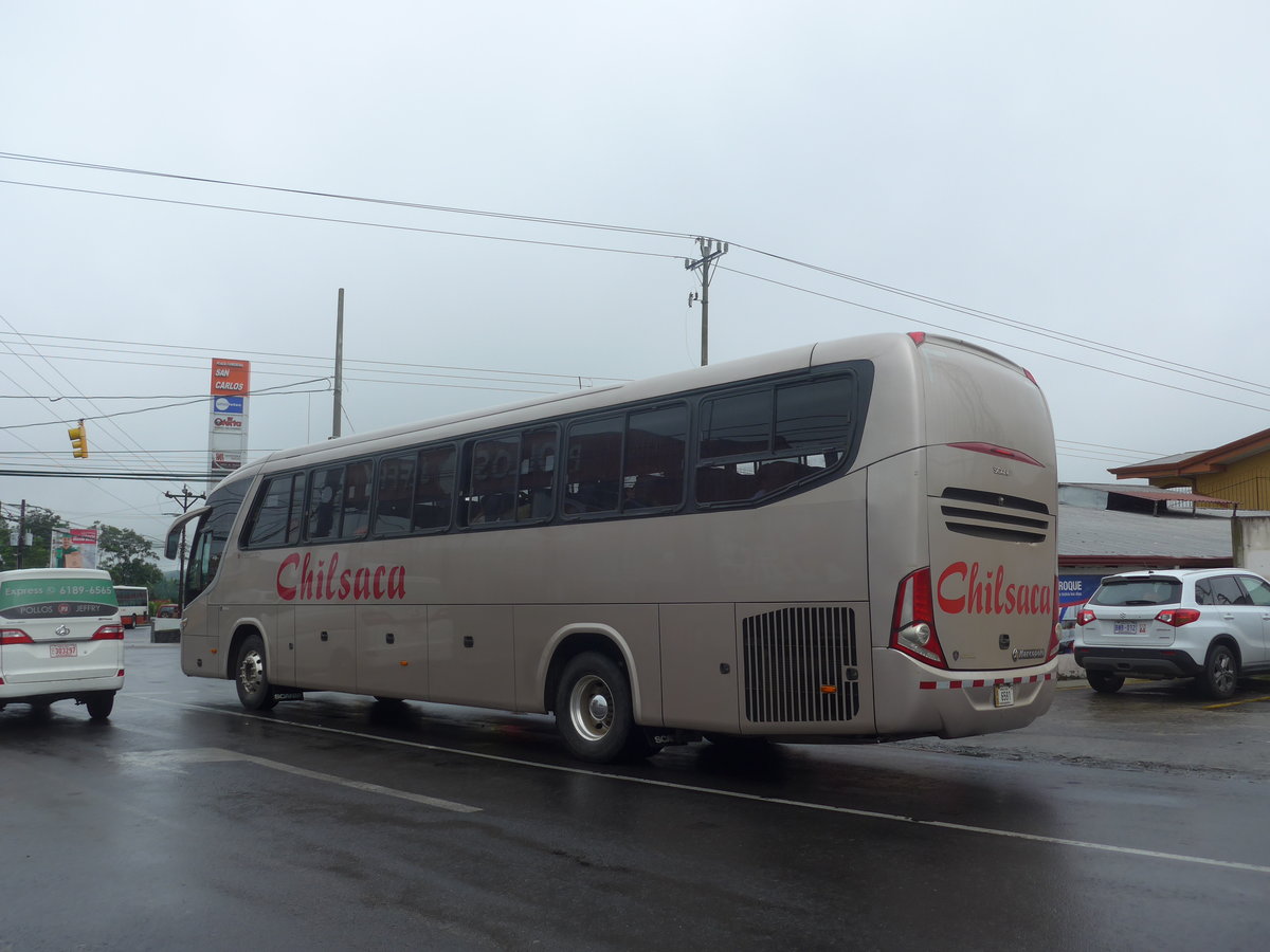 (211'775) - Chilsaca, Quesada - 6591 - Marcopolo/Scania am 20. November 2019 in Quesada