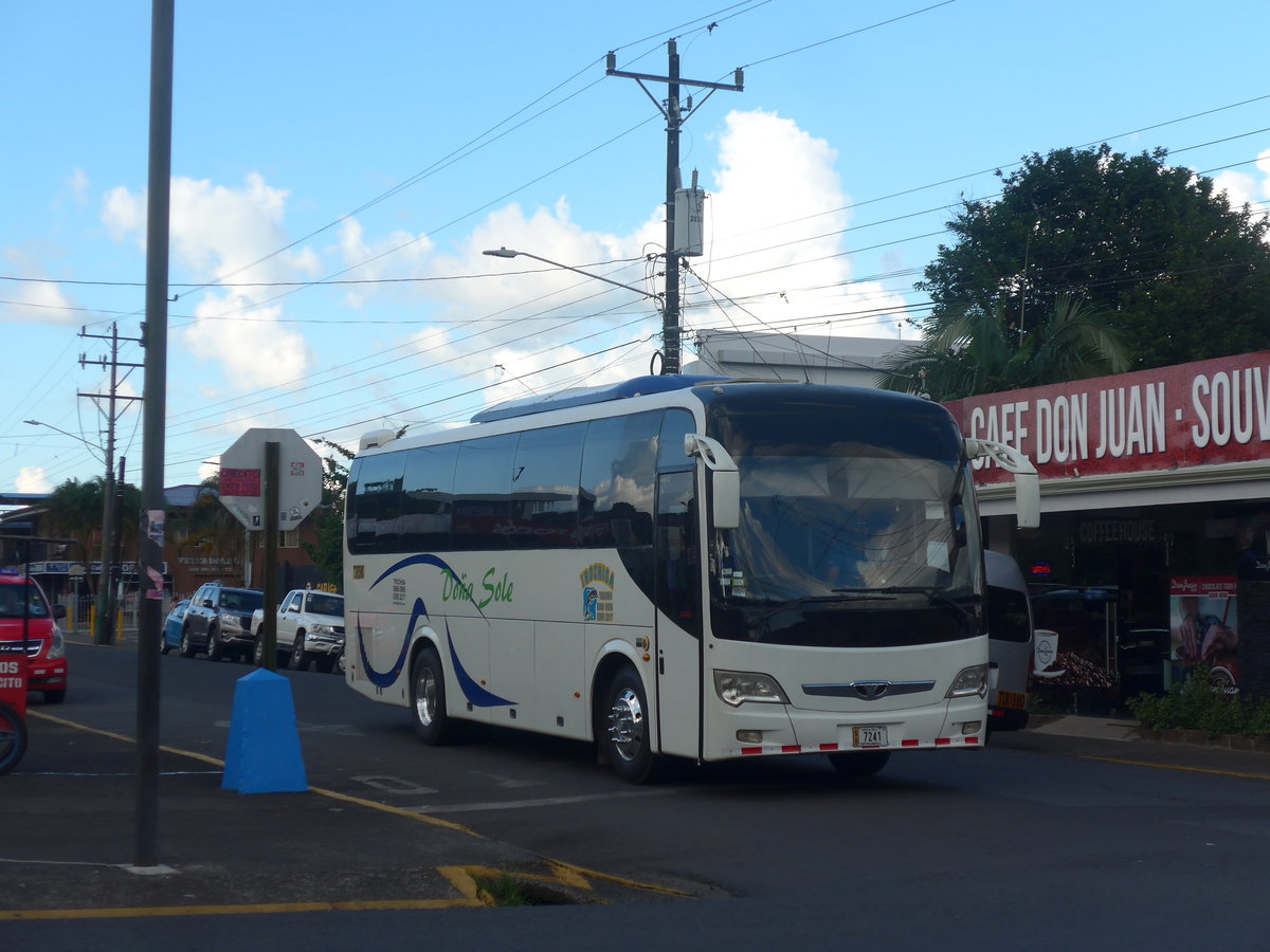 (212'238) - Trochisa, Alajuela - 7241 - Daewoo am 23. November 2019 in La Fortuna