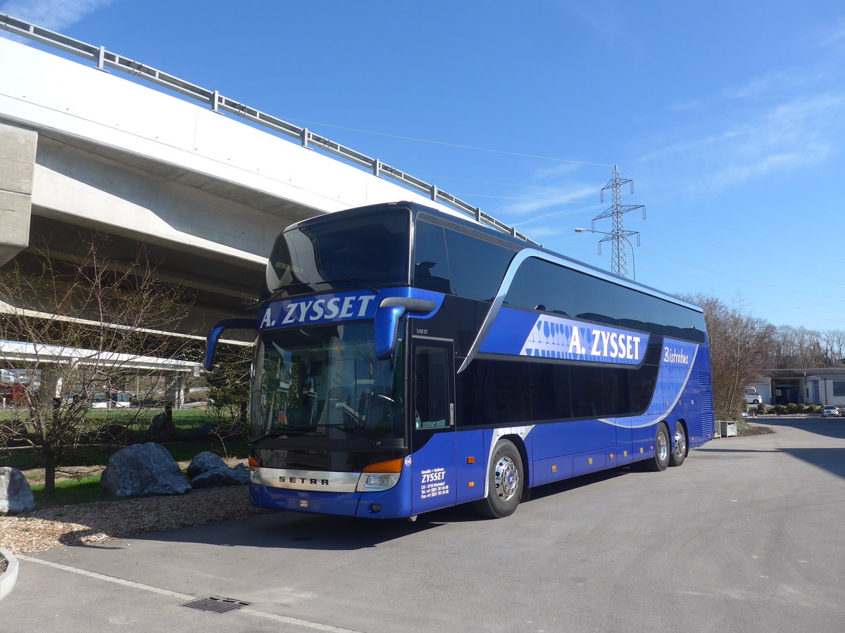 (215'232) - Zysset, Kirchdorf - Nr. 66 - Setra am 15. Mrz 2020 in Kerzers, Interbus