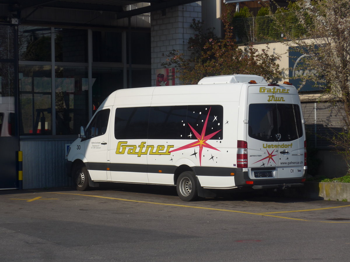 (215'817) - Gafner, Thun - Nr. 30 - Mercedes am 3. April 2020 in Uetendorf, Garage