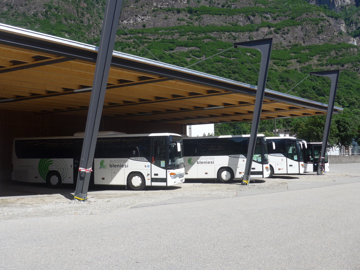 (217'336) - ABl Biasca - Nr. 21/TI 231'021 - Setra am 24. Mai 2020 in Biasca, Garage