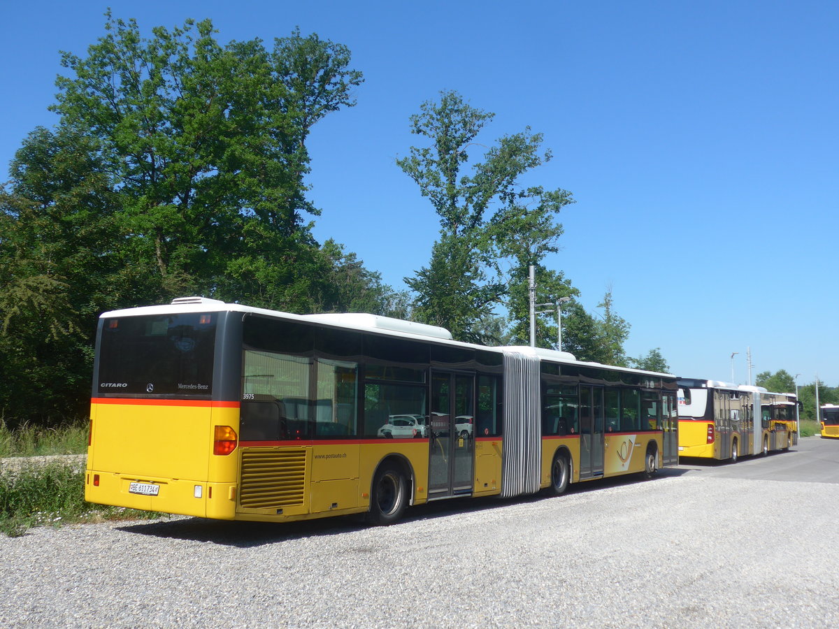 (217'504) - PostAuto Bern - Nr. 638/BE 611'734 - Mercedes am 31. Mai 2020 in Laupen, Garage