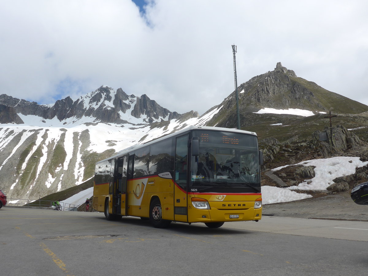 (218'094) - PostAuto Bern - Nr. 70/BE 653'387 - Setra am 21. Juni 2020 in Nufenen, Passhhe