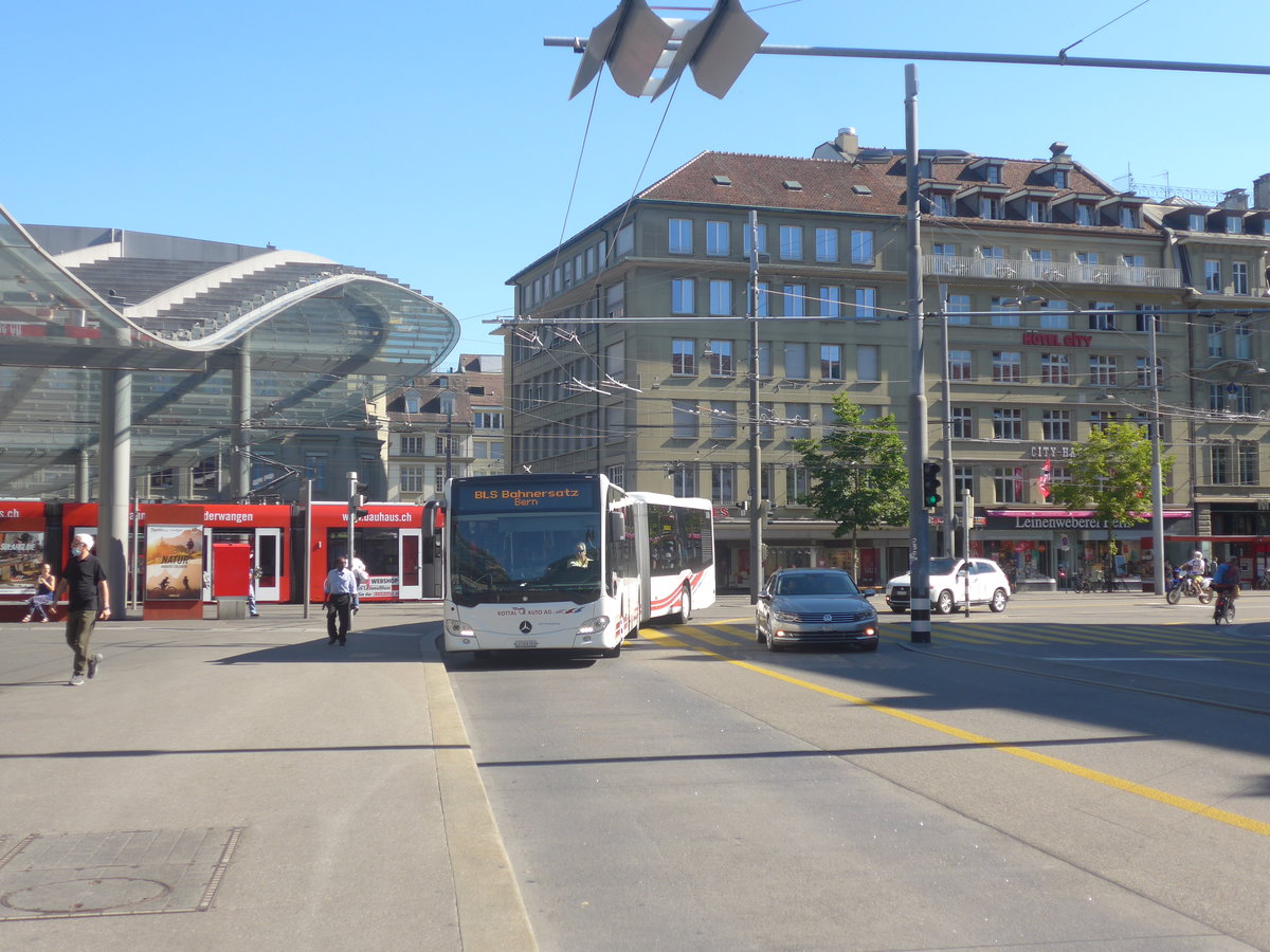 (218'692) - ARAG Ruswil - Nr. 50/LU 269'263 - Mercedes am 12. Juli 2020 beim Bahnhof Bern