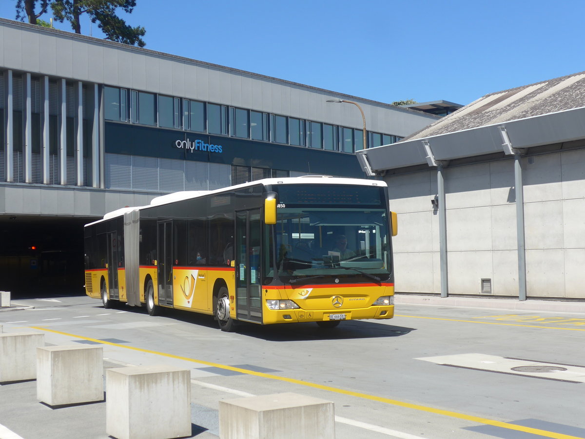 (218'860) - AVA Biel - Nr. 9/BE 666'082 - Mercedes am 19. Juli 2020 in Bern, Postautostation