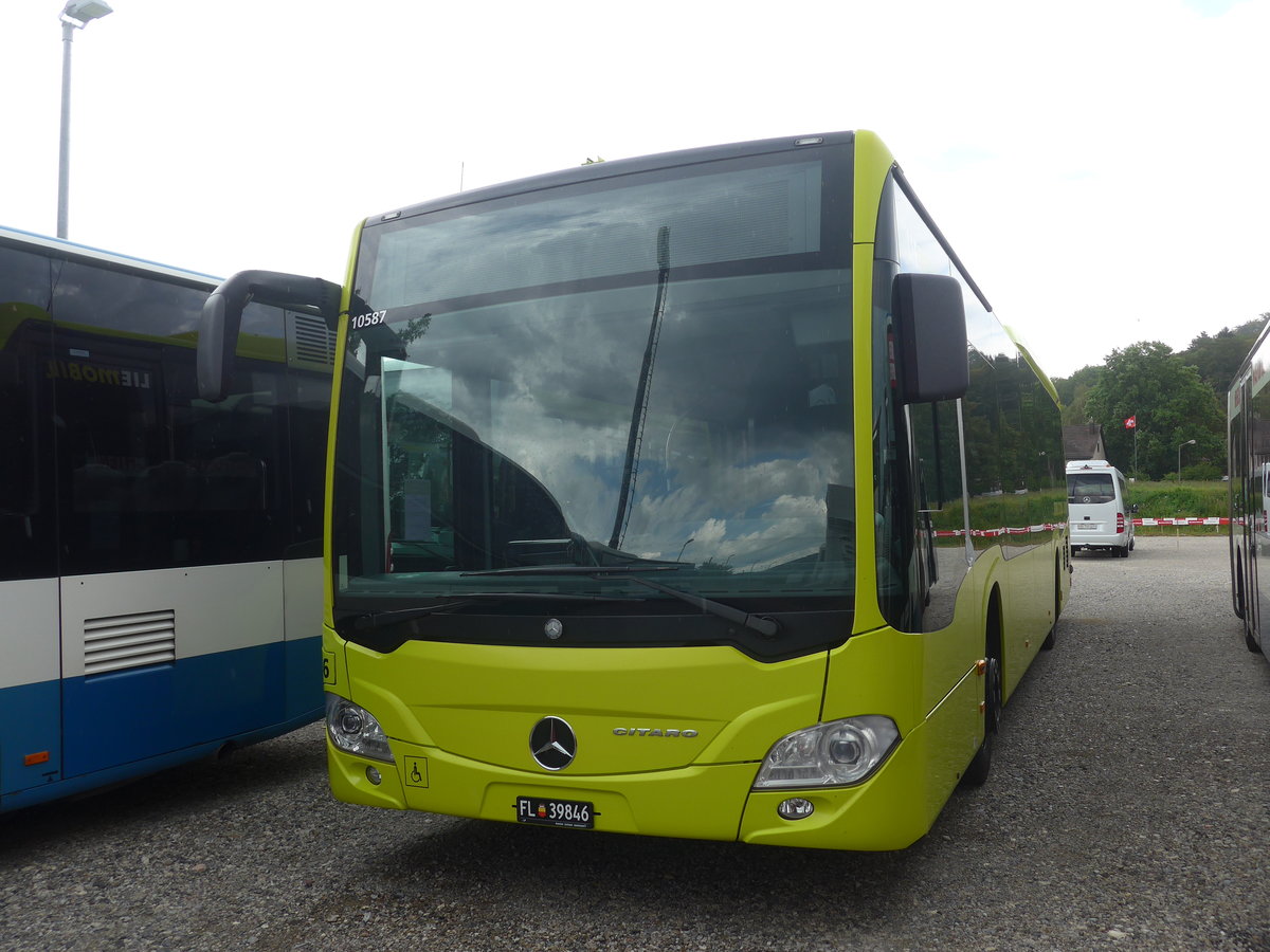 (219'135) - Aus Liechtenstein: LBA Vaduz - Nr. 46/FL 39'846 - Mercedes am 26. Juli 2020 in Winterthur, EvoBus