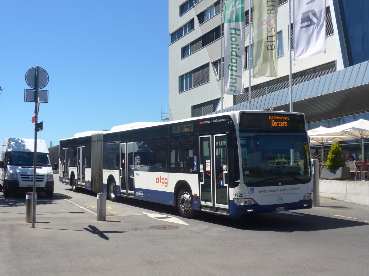 (219'232) - Genve-Tours, Genve - Nr. 1925/GE 960'949 - Mercedes am 27. Juli 2020 beim Bahnhof Bern Brnnen Westside