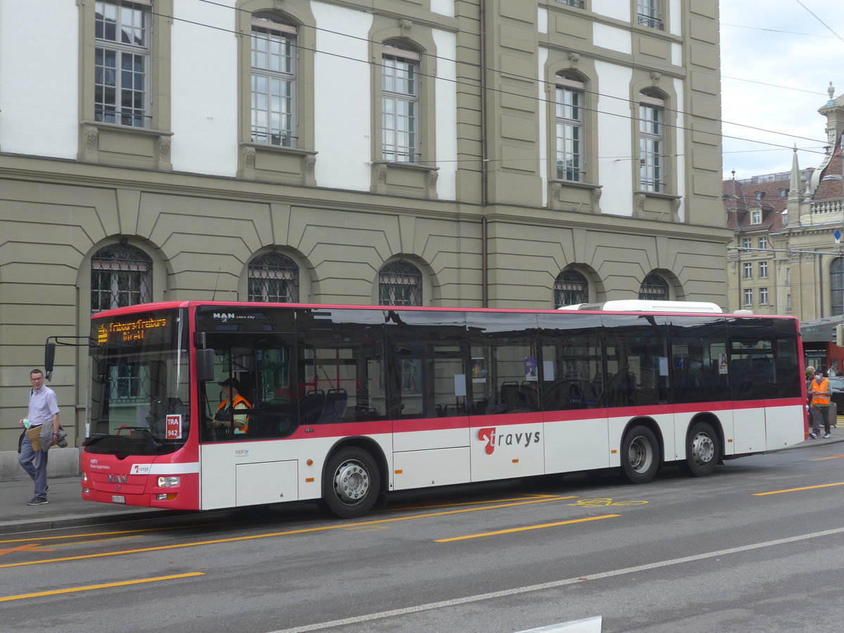 (219'404) - TRAVYS Yverdon - Nr. 141/VE 359'123 - MAN am 2. August 2020 beim Bahnhof Bern