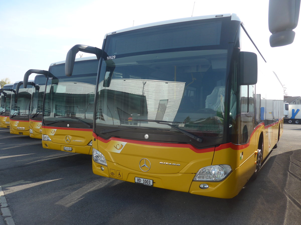 (220'855) - CarPostal Ouest - VD 1003 - Mercedes (ex TPB, Sdeilles) am 20. September 2020 in Kerzers, Interbus