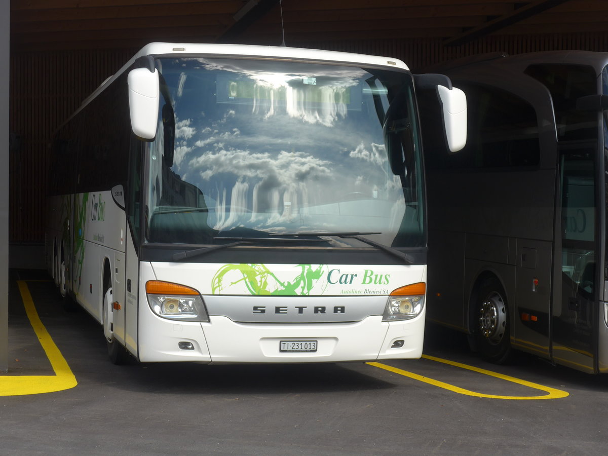 (221'484) - ABl Biasca - Nr. 13/TI 231'013 - Setra am 26. September 2020 in Biasca, Garage