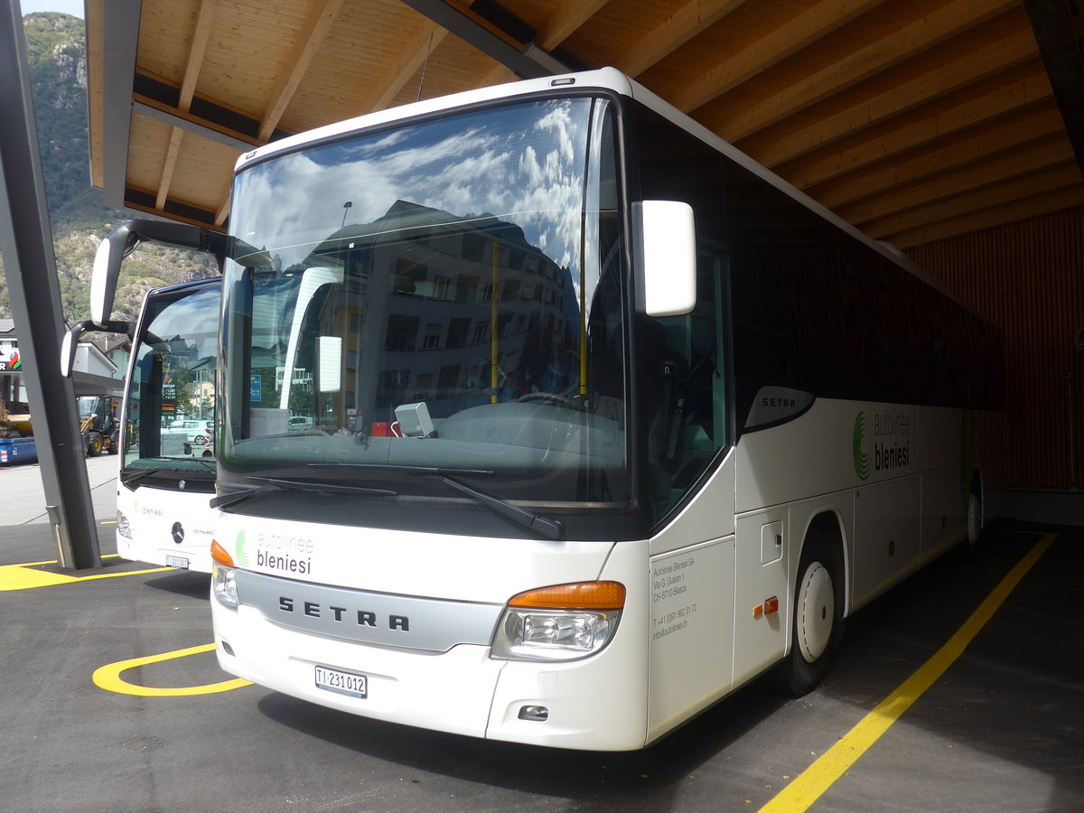 (221'494) - ABl Biasca - Nr. 12/TI 231'012 - Setra am 26. September 2020 in Biasca, Garage