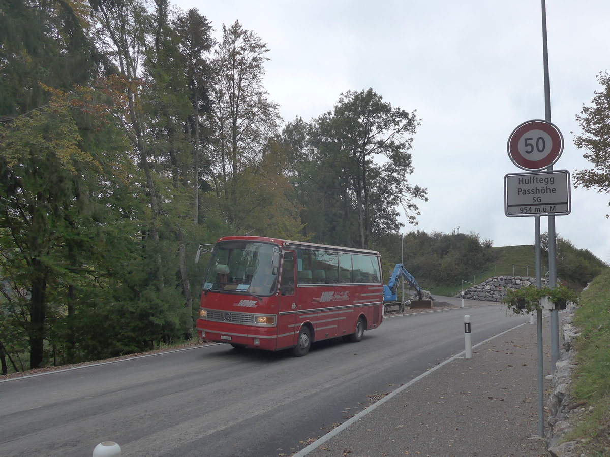 (221'860) - Biegger, Uster - Nr. 31/GL 1946 - Setra (ex AFA Adelboden Nr. 31; ex AFA Adelboden Nr. 10; ex Frhlich, Zrich) am 12. Oktober 2020 in Mhlrti, Hulftegg