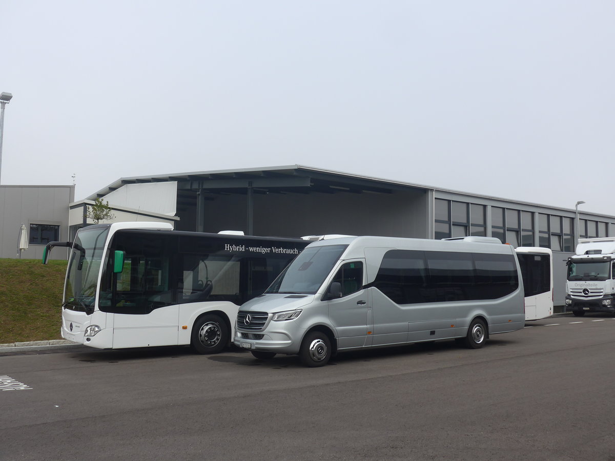 (222'669) - EvoBus, Winterthur - ZH 733'141 - Mercedes am 25. Oktober 2020 in Winterthur, EvoBus