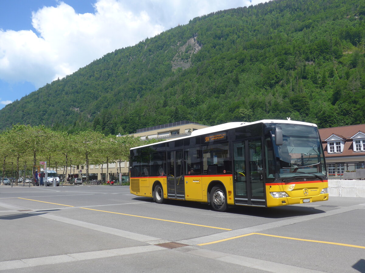 (225'846) - PostAuto Bern - BE 610'531 - Mercedes am 11. Juni 2021 beim Bahnhof Interlaken Ost