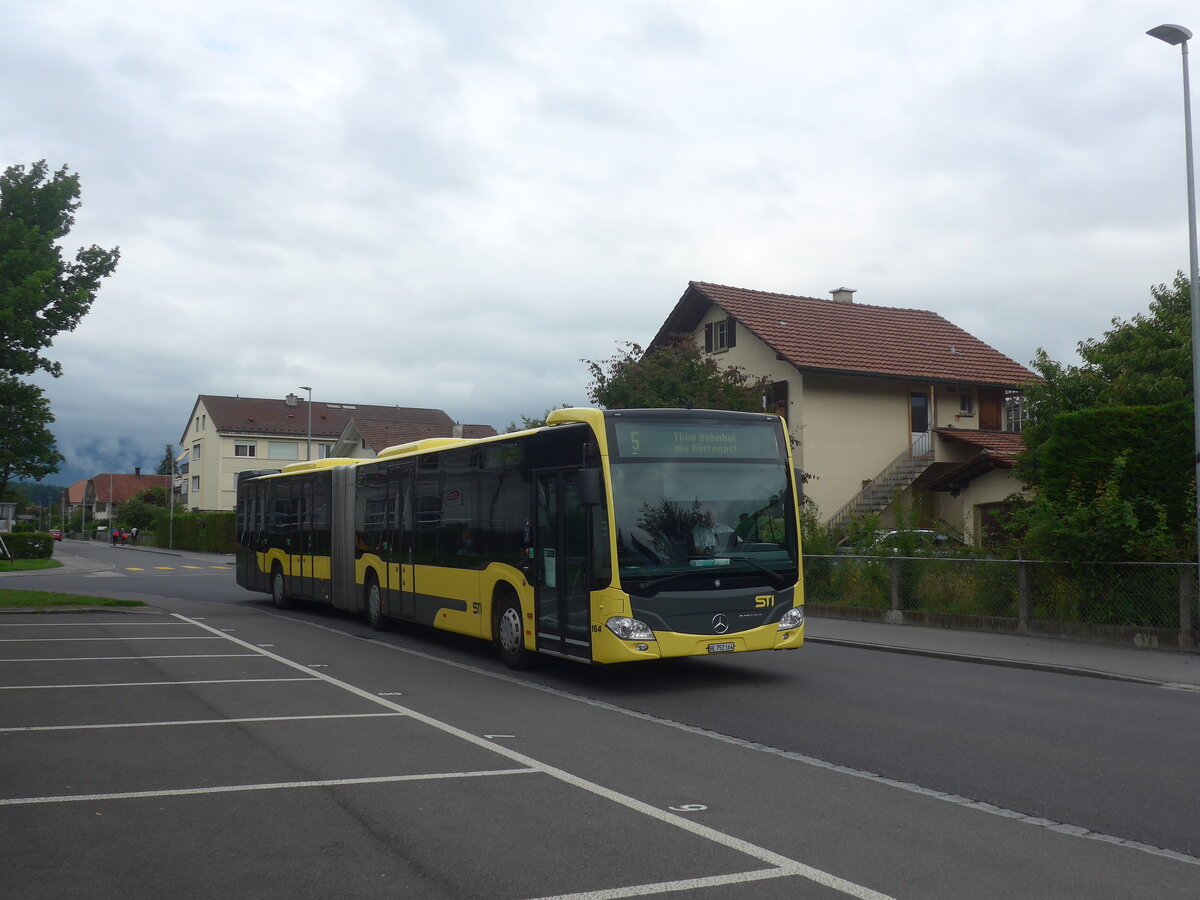 (226'499) - STI Thun - Nr. 164/BE 752'164 - Mercedes am 17. Juli 2021 in Thun, Asterweg