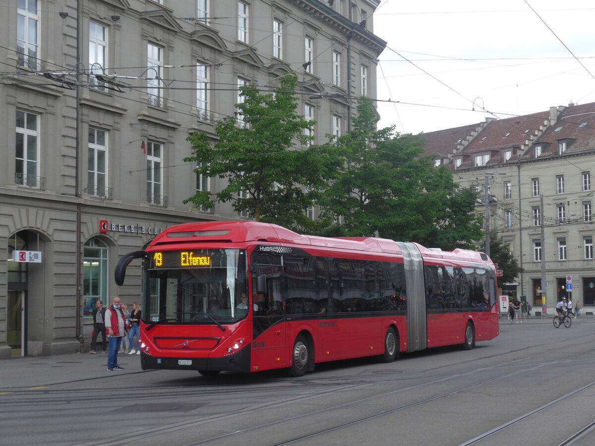 (227'073) - Bernmobil, Bern - Nr. 871/BE 832'871 - Volvo am 7. August 2021 beim Bahnhof Bern