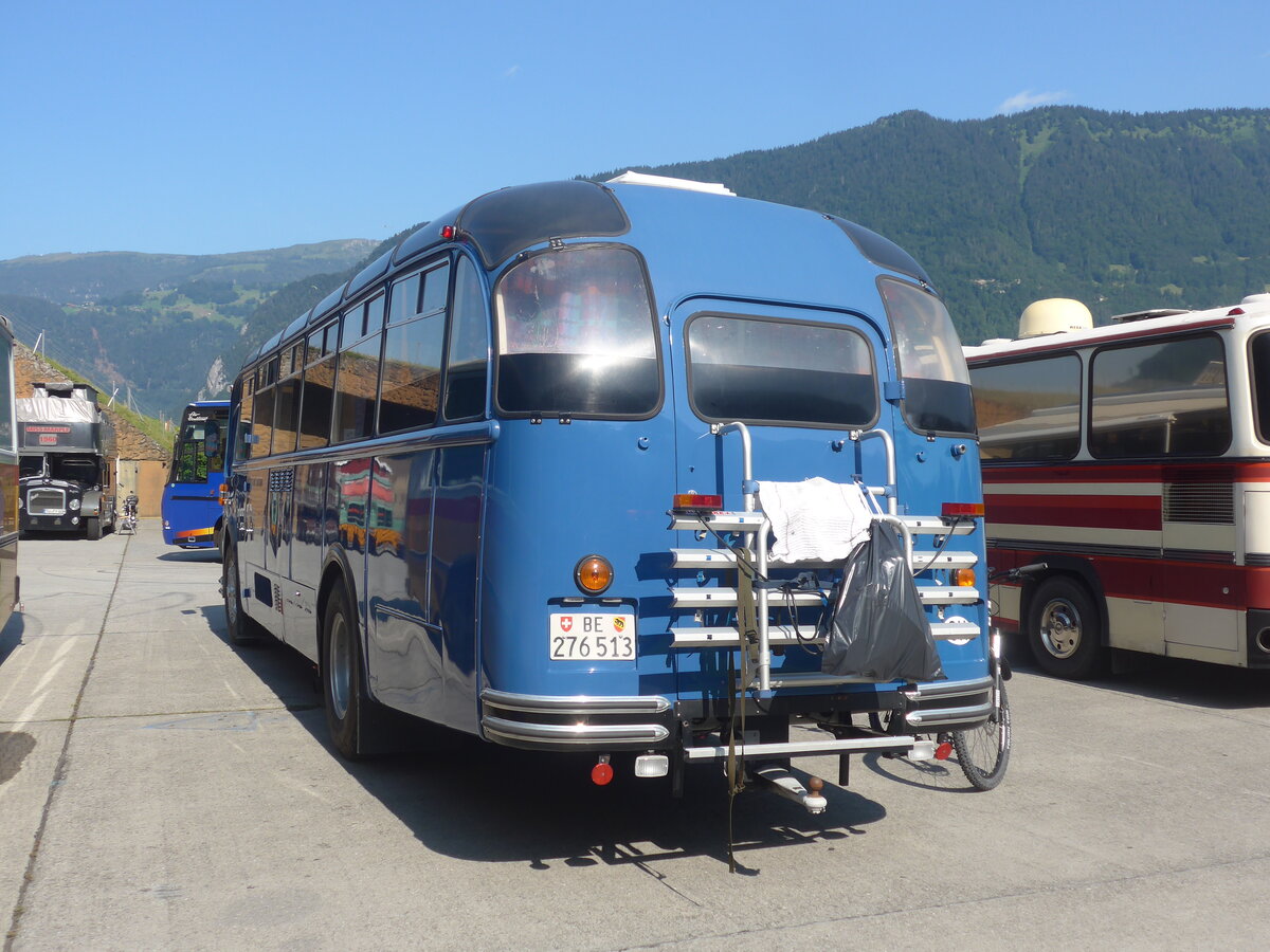 (227'418) - Heimberg, Oberburg - BE 276'513 - FBW/Gangloff (ex P 24'035; ex P 21'535) am 21. August 2021 in Interlaken, Flugplatz