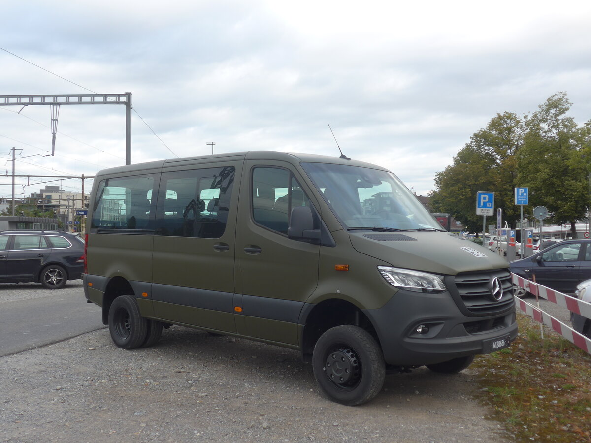 (227'538) - Schweizer Armee - M+28'686 - Mercedes am 27. August 2021 in Thun, Rosenau