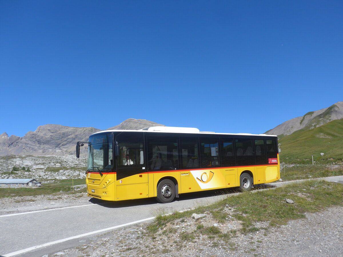 (227'616) - PostAuto Wallis - Nr. 39/VS 471'468 - Volvo am 29. August 2021 in Savise, Tsanfleuron