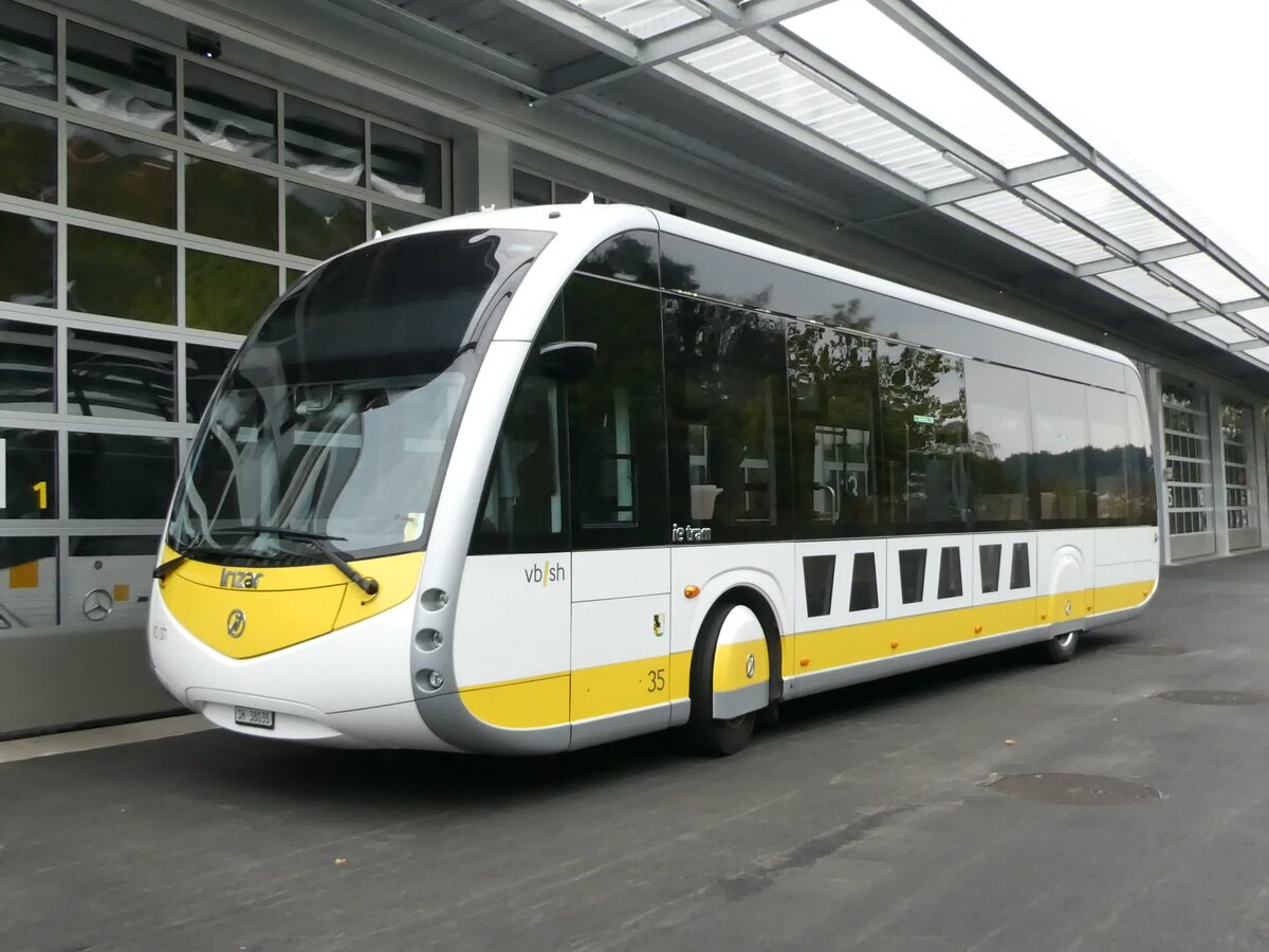 (228'358) - VBSH Schaffhausen - Nr. 35/SH 38'035 - Irizar am 26. September 2021 in Schaffhausen, Busdepot