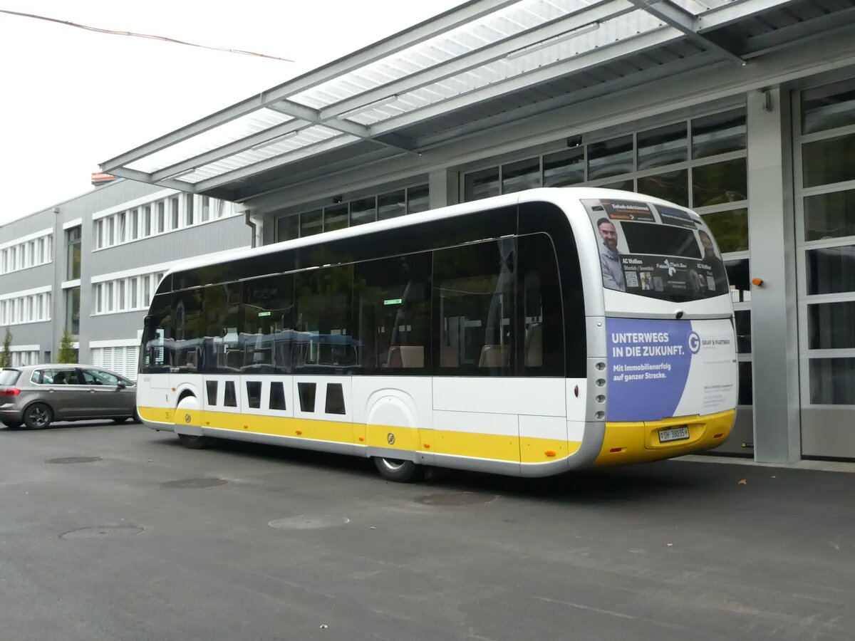 (228'360) - vbsh sCHAFFHAUSEN - nR. 35/sh 38'035 - iRIZAR AM 26. sEPTEMBER 2021 IN sCHAFFHAUSEN, bUSDEPOT