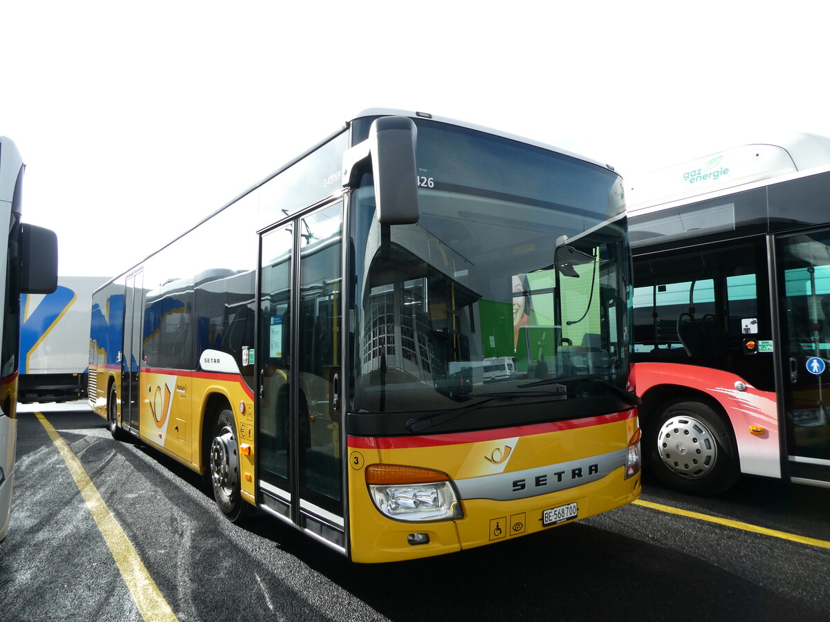 (229'948) - Flck, Brienz - Nr. 3/BE 568'700 - Setra am 31. Oktober 2021 in Kerzers, Interbus