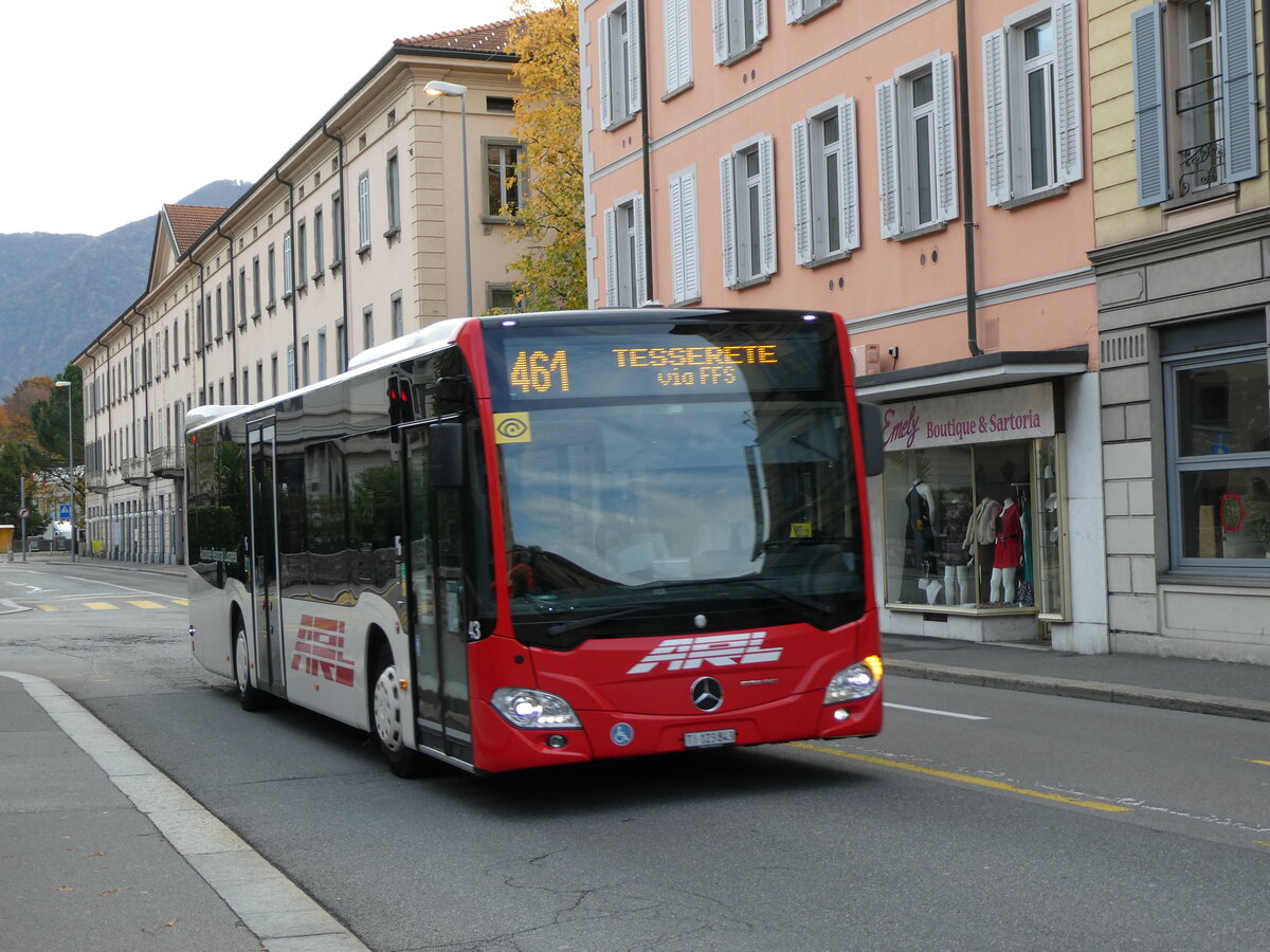 (230'358) - ARL Viganello - Nr. 43/TI 123'843 - Mercedes am 10. November 2021 in Lugano, Centro