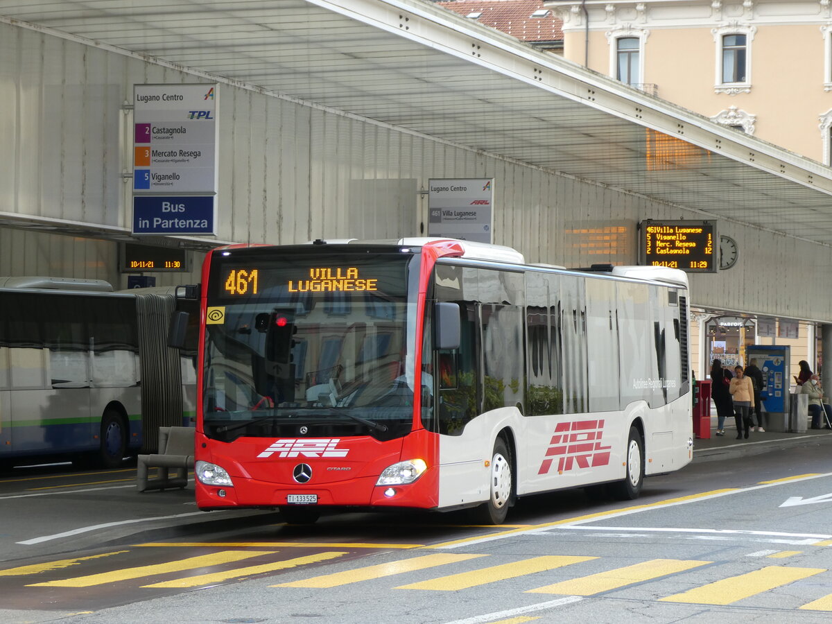 (230'360) - ARL Viganello - Nr. 25/TI 133'525 - Mercedes am 10. November 2021 in Lugano, Centro