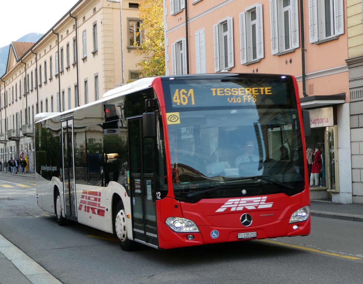 (230'395) - ARL Viganello - Nr. 12/TI 135'212 - Mercedes am 10. November 2021 in Lugano, Centro