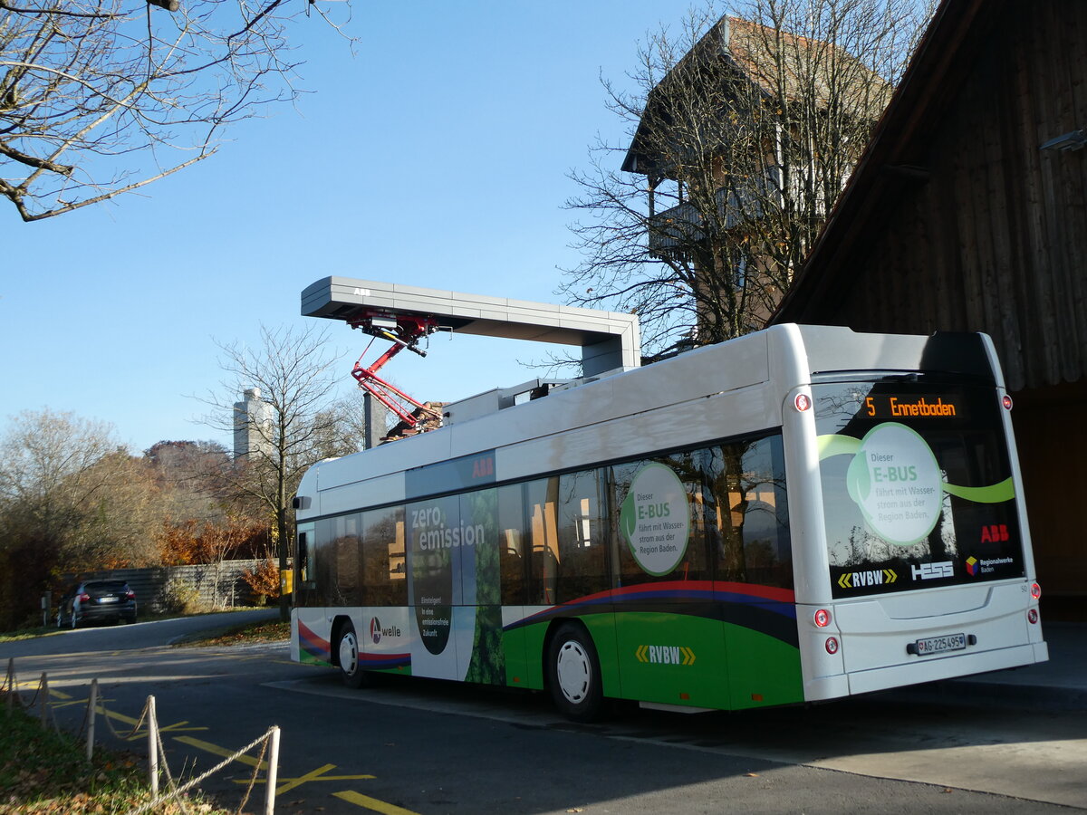 (230'501) - RVBW Wettingen - Nr. 50/AG 225'495 - Hess am 11. November 2021 in Baden, Baldegg