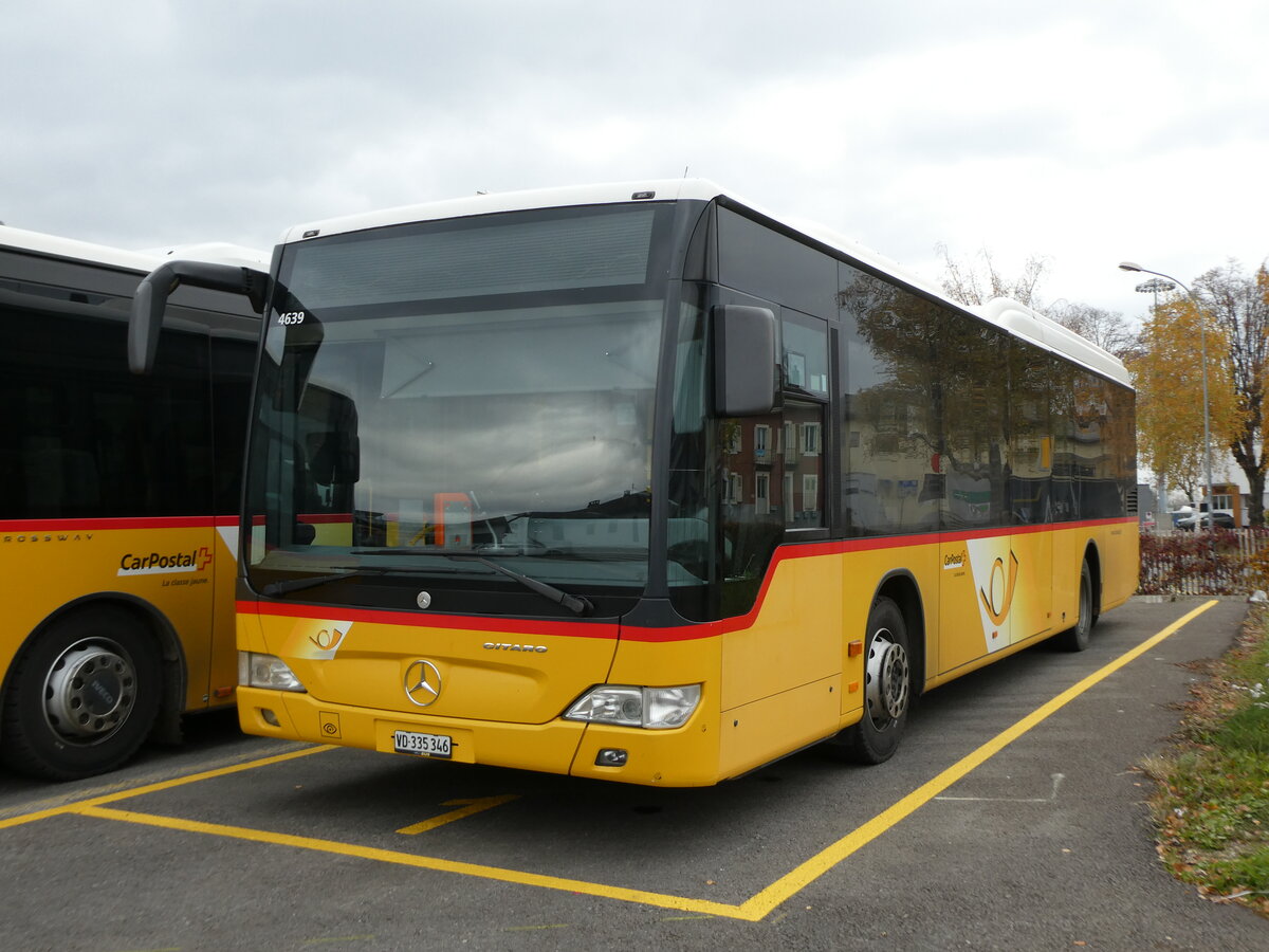 (230'673) - CarPotal Ouest - VD 335'346 - Mercedes am 13. November 2021 in Yverdon, Garage