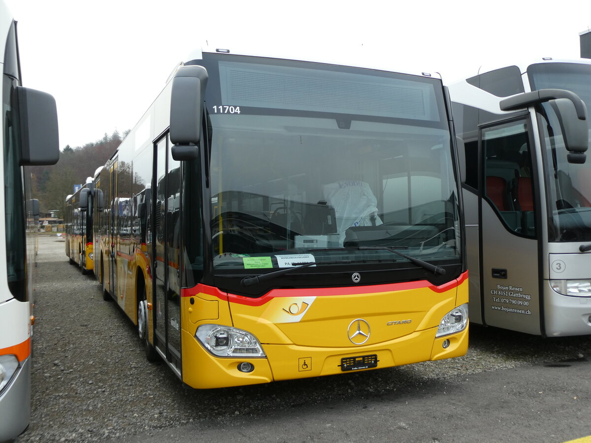 (230'799) - Geissmann, Hgglingen - PID 11'704 - Mercedes am 21. November 2021 in Winterthur, EvoBus