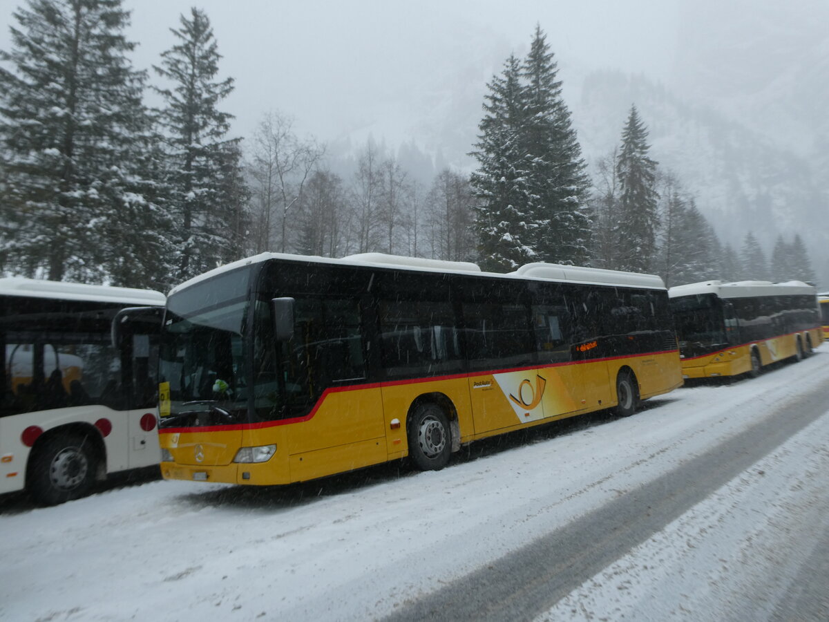 (231'880) - Engeloch, Riggisberg - Nr. 6/BE 447'403 - Mercedes am 9. Januar 2022 in Adelboden, Unter dem Birg