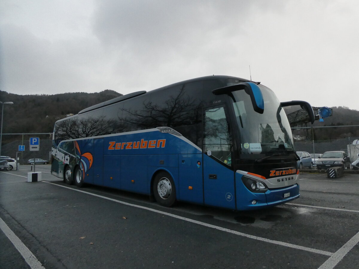 (233'072) - Zerzuben, Visp-Eyholz - Nr. 2/VS 44'605 - Setra am 22. Februar 2022 in Thun, Seestrasse