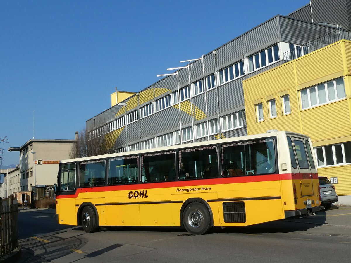 (233'385) - Gohl, Herzogenbuchsee - Nr. 11/BE 54'324 - NAW/Hess (ex Flury, Balm; ex Steiner, Altbron Nr. 11) am 6. Mrz 2022 in Thun, Mittlere Strasse