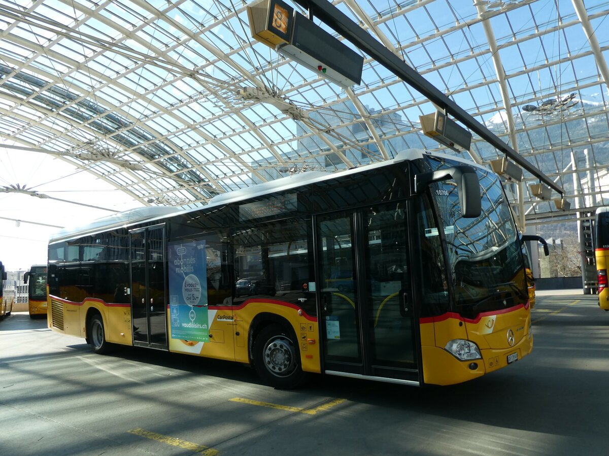 (233'599) - PostAuto Graubnden - GR 178'949 - Mercedes (ex CarPostal Ouest) am 9. Mrz 2022 in Chur, Postautostation