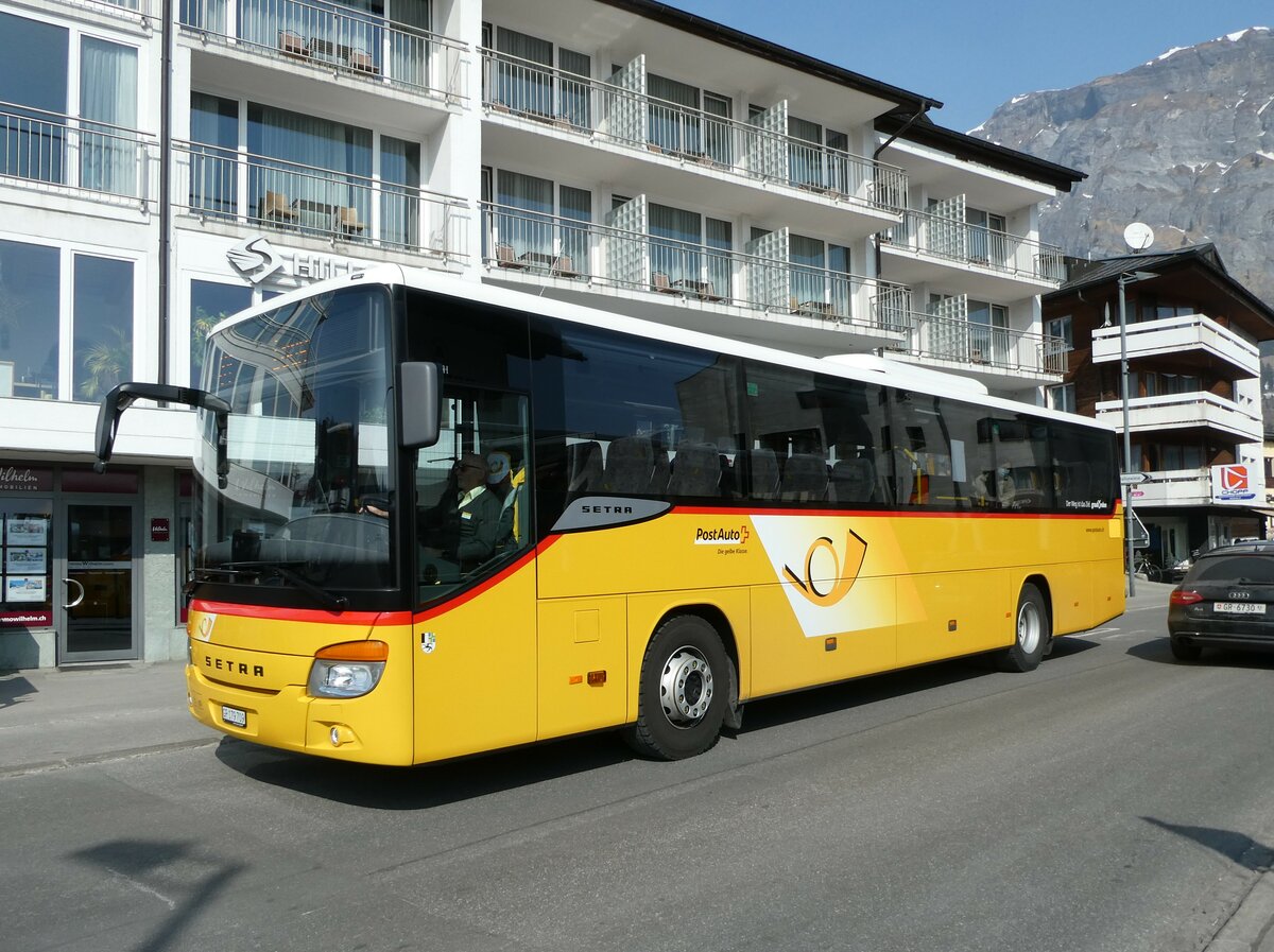 (233'766) - PostAuto Graubnden - GR 179'709 - Setra am 11. Mrz 2022 in Flims, Bergbahnen