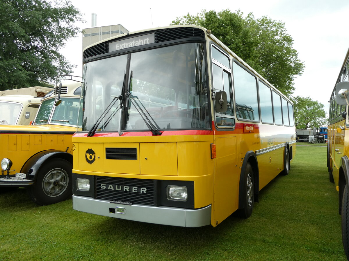 (235'790) - Oldtimer Club Saurer, Arbon - Saurer/Tscher (ex Schwizer, Goldach Nr. 2) am 21. Mai 2022 in Arbon, Arbon Classics