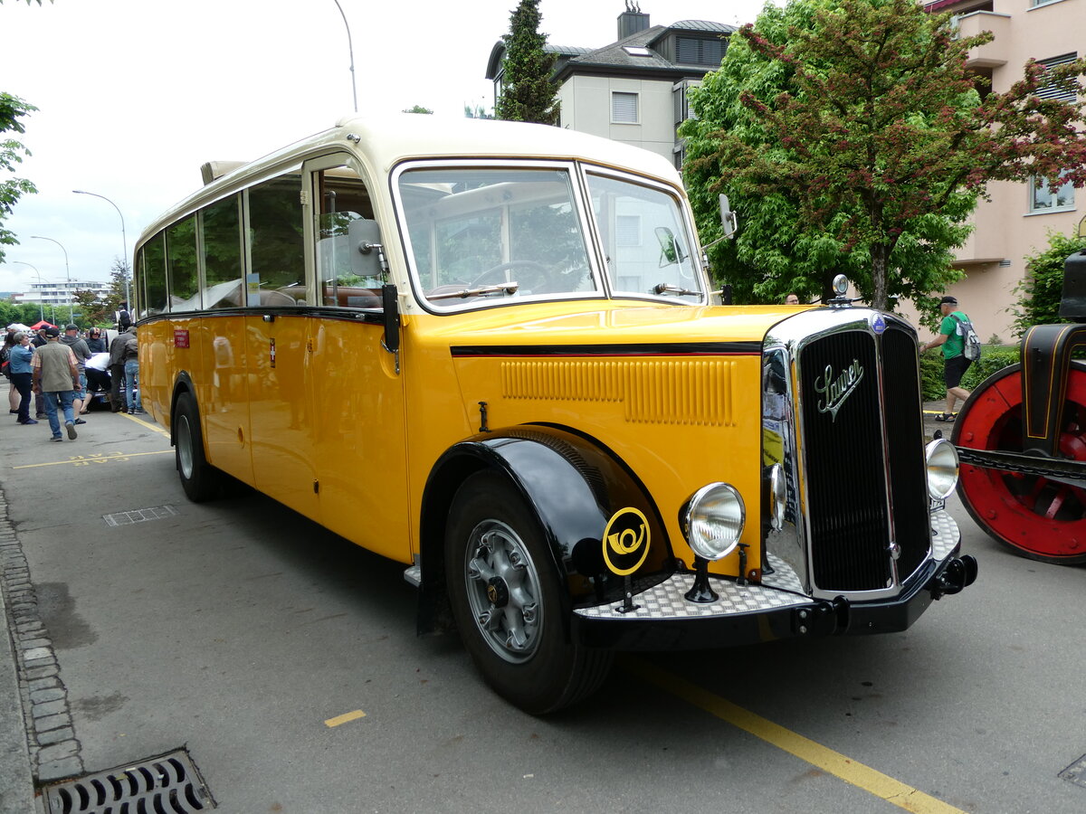 (235'981) - Baumgartner, Horn - SG 40'791 - Saurer am 21. Mai 2022 in Arbon, Arbon Classics