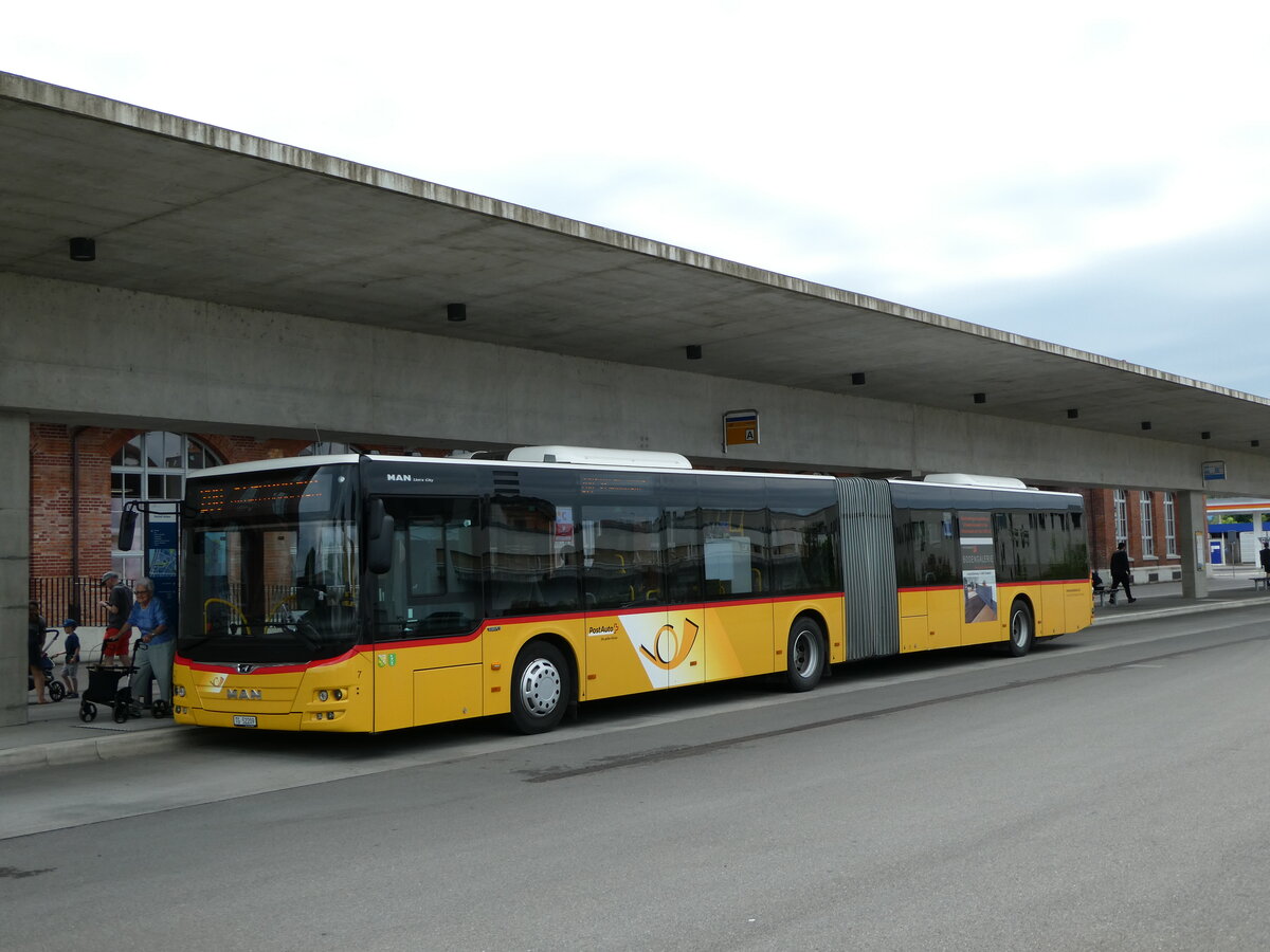 (236'003) - Eurobus, Arbon - Nr. 7/TG 52'209 - MAN am 21. Mai 2022 in Arbon, Bushof