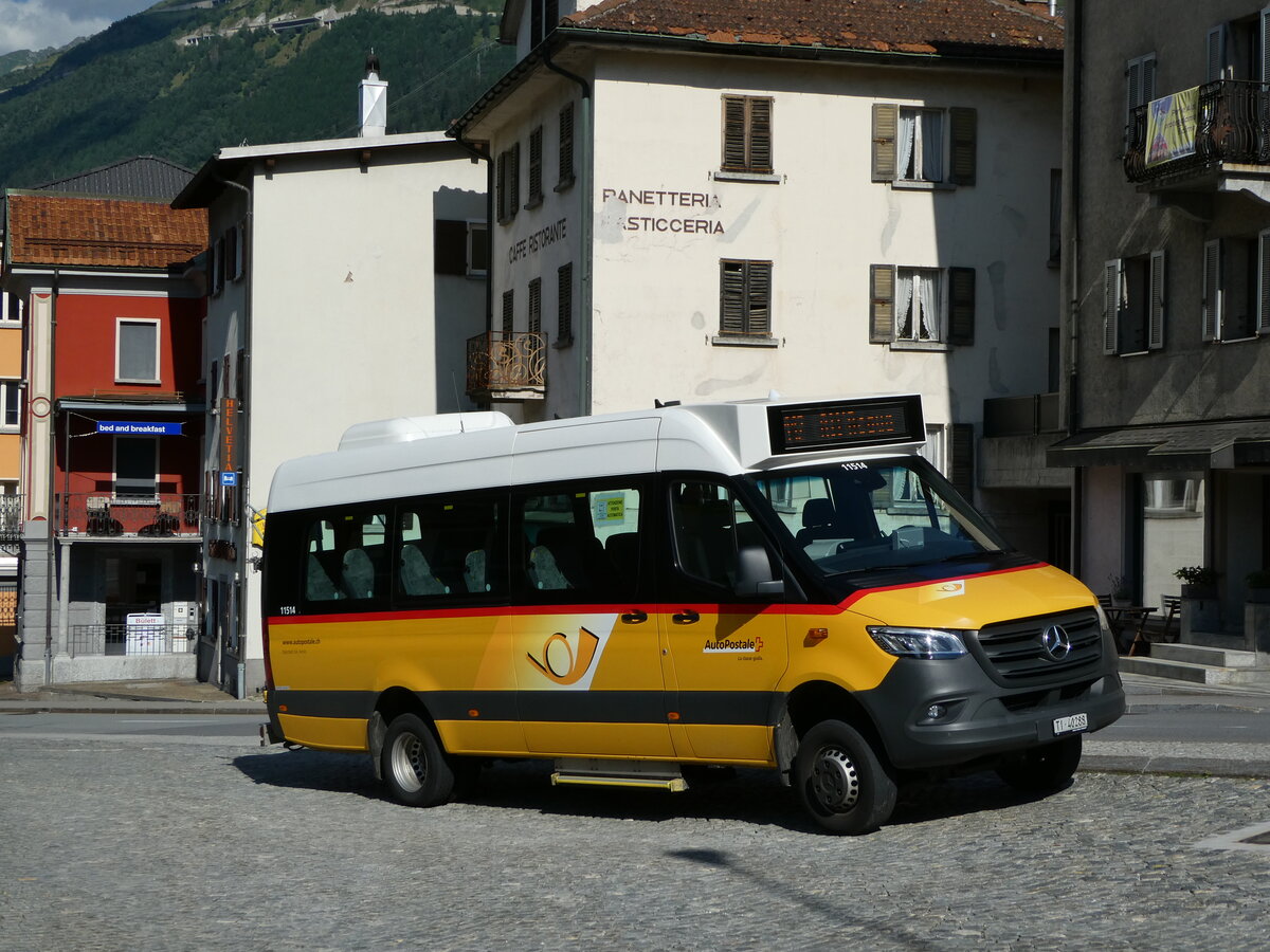 (237'748) - Marchetti, Airolo - TI 40'288 - Mercedes am 2. Juli 2022 in Airolo, Post