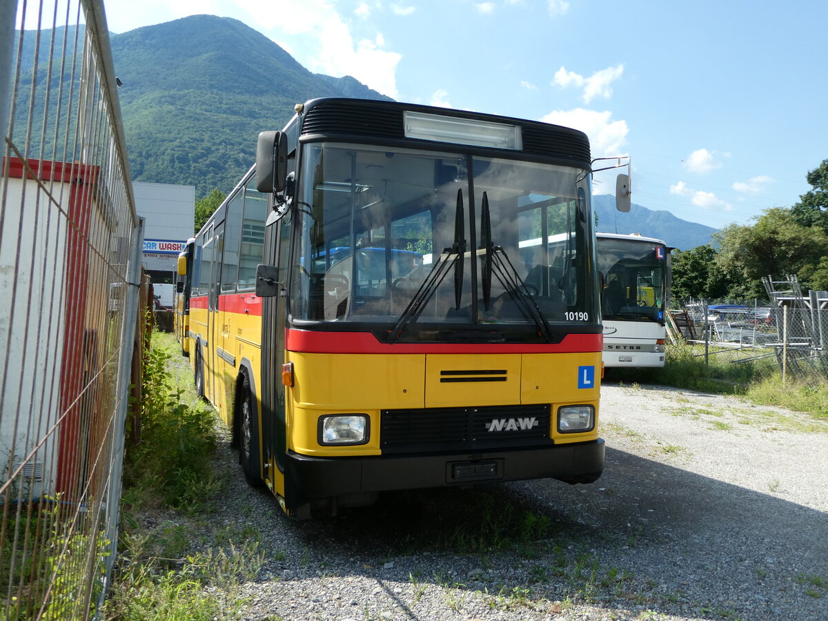 (237'761) - Lado, Gandria - NAW/Hess (ex Barenco, Faido; ex AMSA Chiasso Nr. 18) am 2. Juli 2022 in Castione, Industria