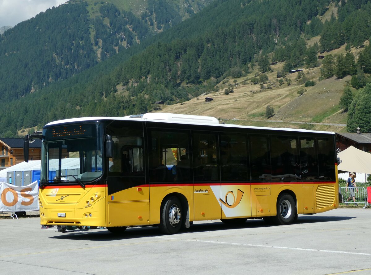 (238'386) - Marchetti, Airolo - TI 190'949 - Volvo am 24. Juli 2022 in Ulrichen, PostAuto-Terminal